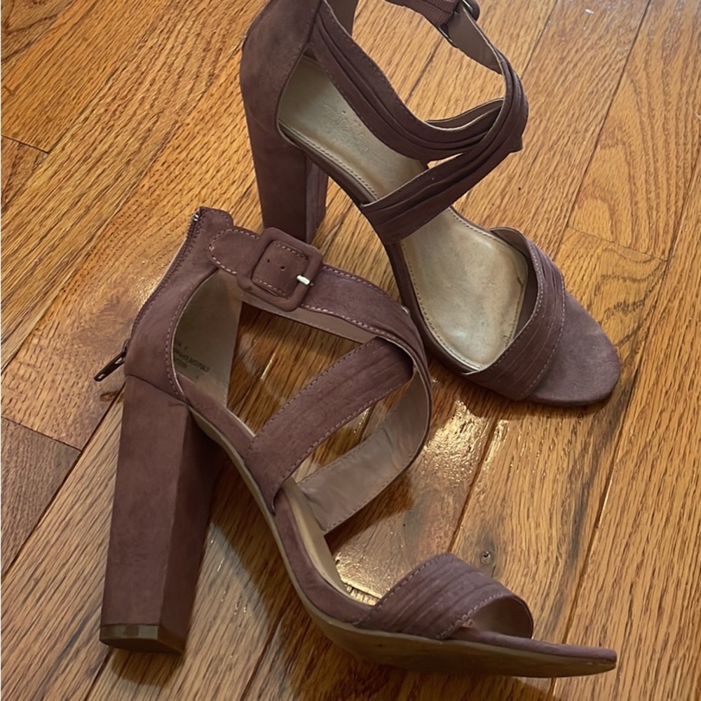 Purple womens heels